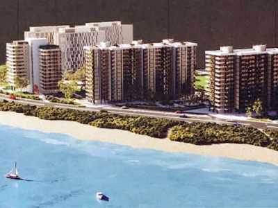 Peccato che i tanto annunciati progetti non furono per� mai iniziati. Nel 1995 fu comunque avviata la costruzione di un enorme complesso immobiliare i cui lavori vennero per� in seguito bloccati. Il palazzone fu infatti considerato troppo vicino alla costa per poter essere completato